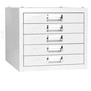 China Pathology Steel Wax Sheet Medicine Display Cabinet With 5 Drawers wholesale