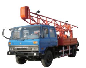 China 100m Depth Rotary 192rpm Mobile Drilling Machine wholesale