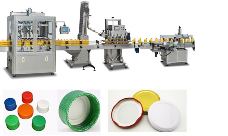 Small Scale Food Piston Filling Machine 2000m*1100mm*2400mm HMI Operation