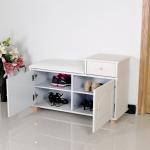 MDF Panel Shoe Cabinet Stool