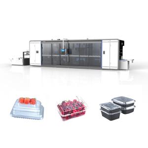 China Auto Pressure Air Forming PS PVC Plastic Thermoformer wholesale