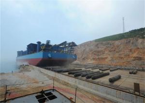 China Natural Rubber Boat Ship Launching Airbags D1.5*L10m Marine Rubber Airbag wholesale