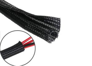 China VW-1 Flammability PET Braided Cable Wrap Sleeving wholesale