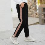 95% Cotton 5% Spandex Girls Elastic Waist Pants 120cm To 160cm