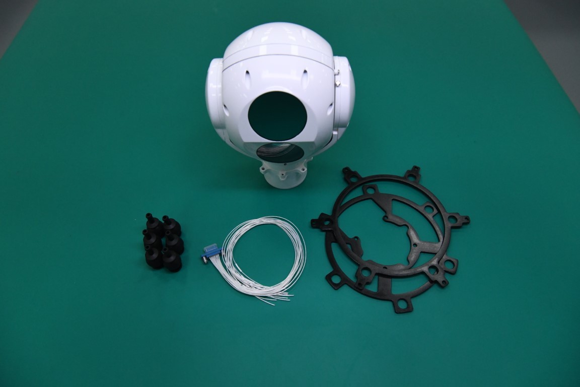 Over 15km Detection Electro Optical Surveillance System Gimbal Payload