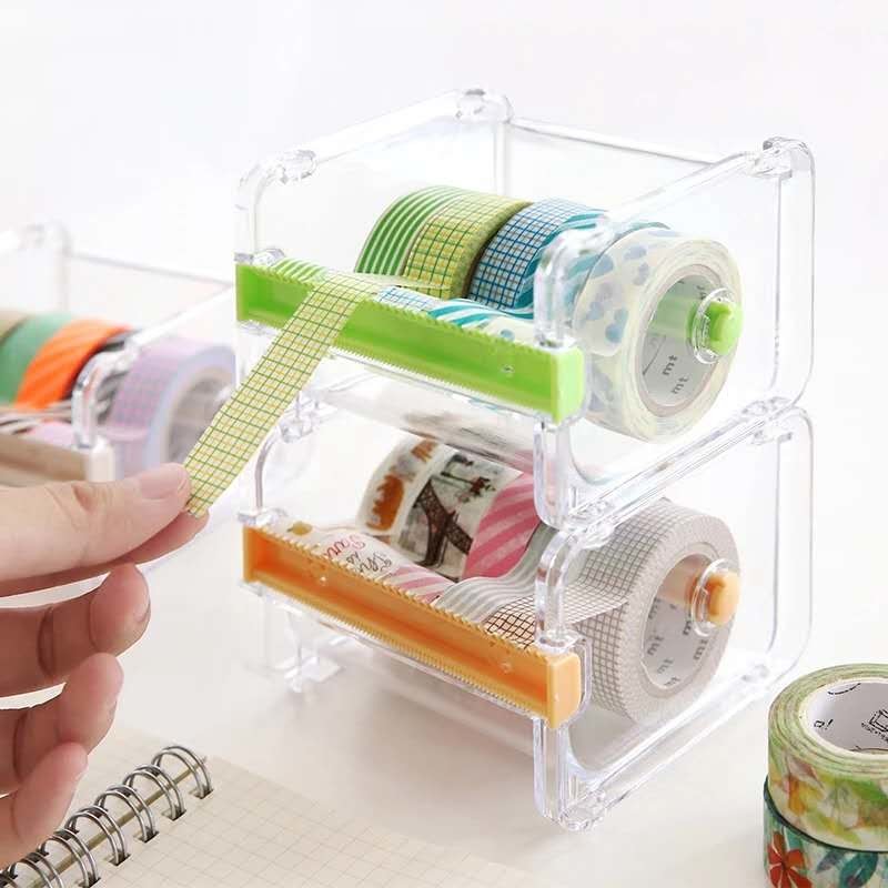 Custom printed washi tape customized design washi tape with dispenser