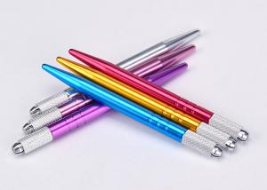 China Red Blue Gold 16g Aluminum Microblading Makeup Pen wholesale