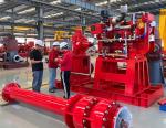 3500 GPM Vertical Turbine Fire Pump Sea Water Application