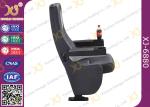 Grey Longer Back Movie Chair Furniture / Cinema Theatre Seats