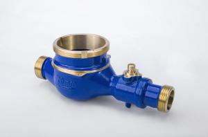 China Brass Valve Controlled Water Meter Body , Heavy Duty Water Flow Meter Body wholesale