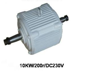 China Horizontal Shaft Magnet PMG Generator 10KW 200 RPM AC230V Three Phase AC wholesale