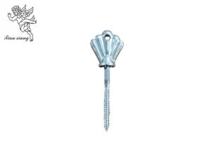 China Adult Casket Surface Coffin Fittings Screw 1# Silver Color African Style wholesale