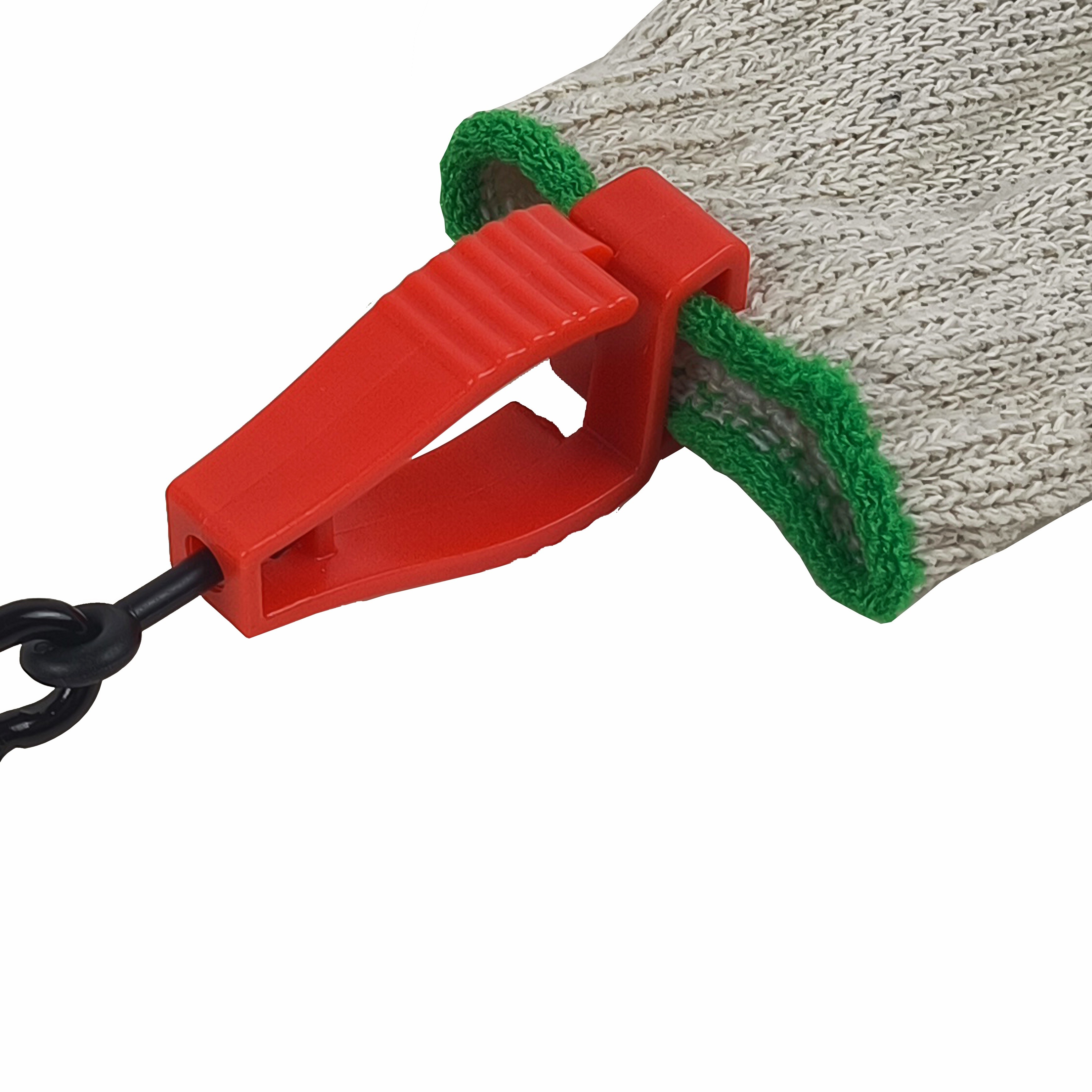 Factory Wholesale Labor Safety Work Products Custom Anti-Lose Non-Slip Multi-Color High Strength Glove Holder Clip