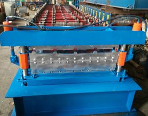 China Ppgi Gi Trapezoidal Roof Sheet Ibr Roll Forming Machine 15m/Min wholesale