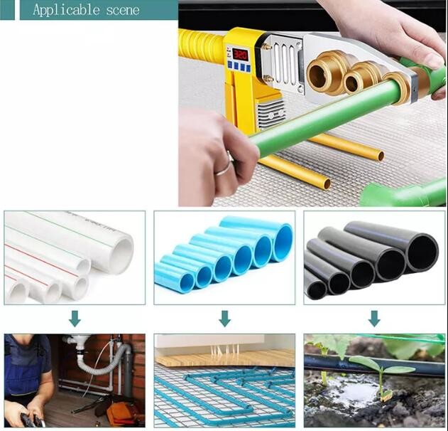 20Mm Pipe Welding Tools , 800W PPR Socket Fusion Welding Machine