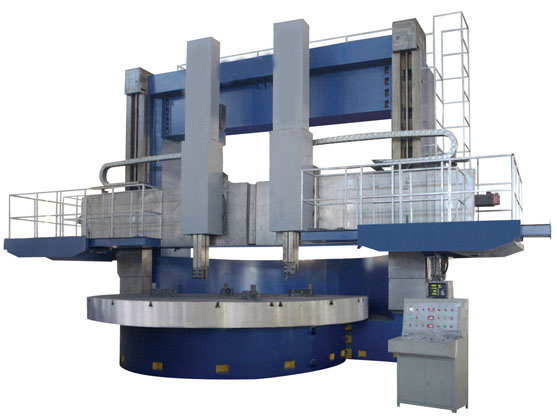 Ck5250 Long Service Life Equipment Double Column Vertical Lathe Cutting