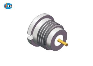 China 50Ohm Stainless Steel SMP Plug Male Bulkhead Connector wholesale