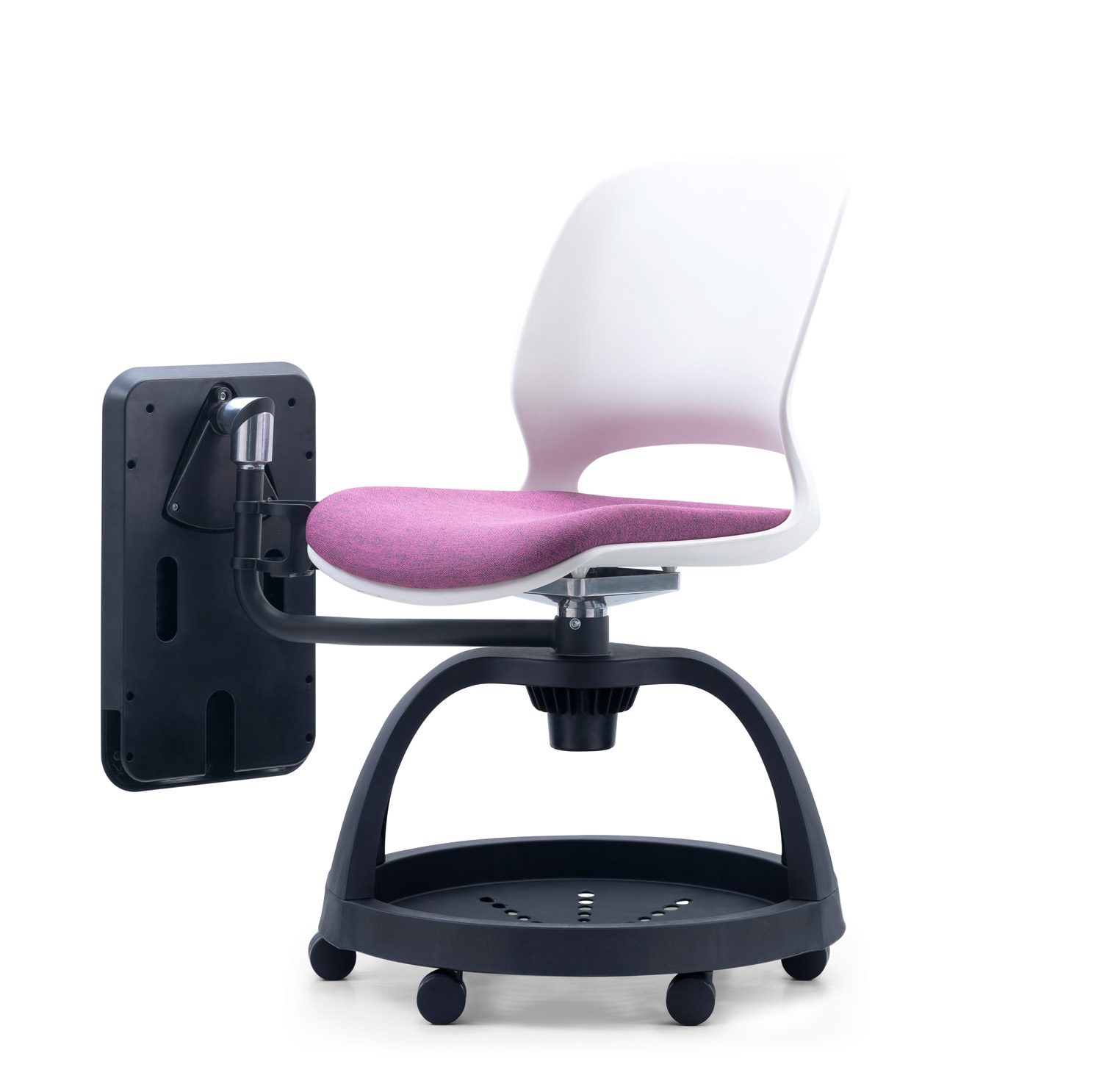 Office Furniture Full Function Movable Plastic Conference Chair for Presentations