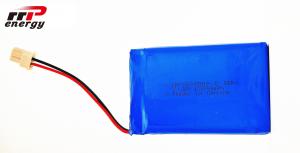 China 753450P 8.8W 7.4V 1200mAh High Power Lipo Battery pack For Electric Breast Pump with UL, CB, KC certificaiton wholesale