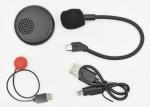 Lightweight 2.4G Motorcycle Bluetooth Headset Unique Speaker Design