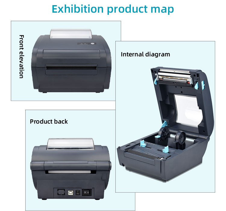 Classical Good Design Thermal Label Roll Printer 4x6 Shipping Label Printer with SDK