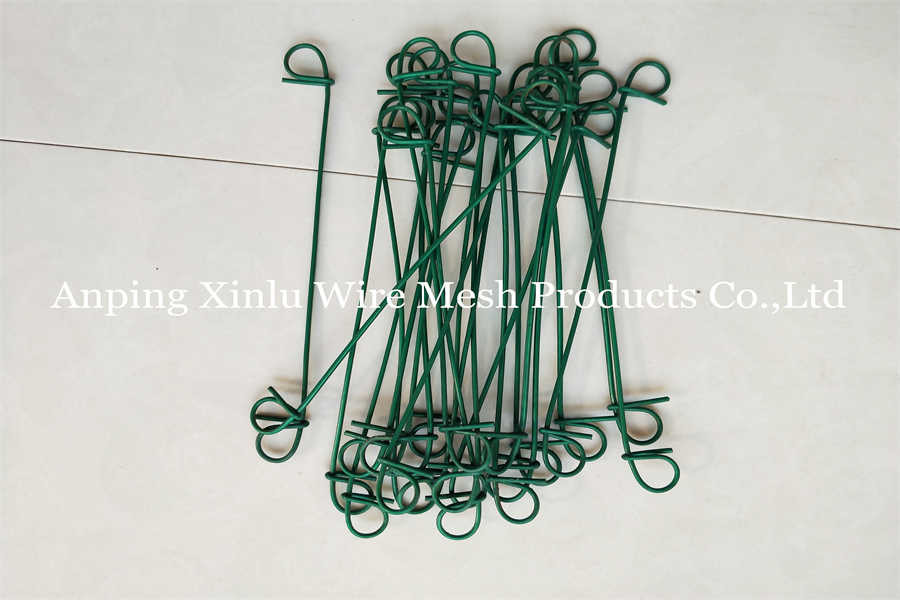 Double Loop Binding Tie Wire - Length 18cm - Binding 0.7mm Loop Tie Wire Corrosion Resistant