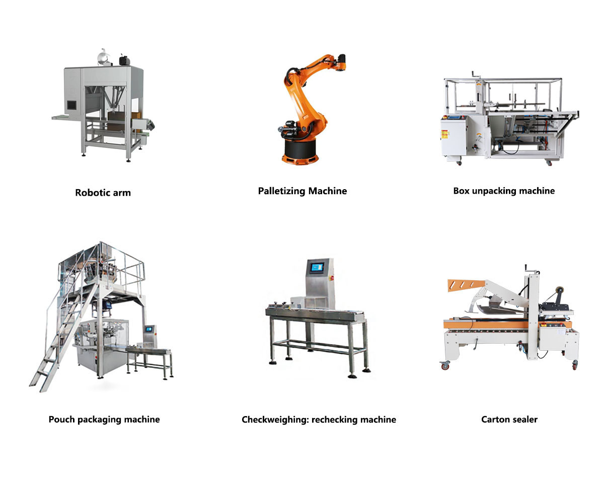 Automatic Packaging Line With Optional Air Blower Rejector And PLC Controller System