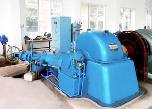 Simple Structure Turgo Hydro Generator 1000kw For 20-100 Meters Water Head