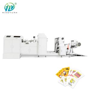 China Natural Glassine Paper Sandwich Snack Kraft Paper Pouch Bags Making Machine on sale