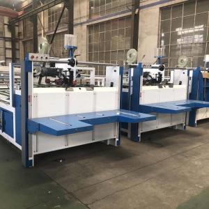 China Electric Driven 2800mm Carton Gluer Machine Semi Automatic wholesale