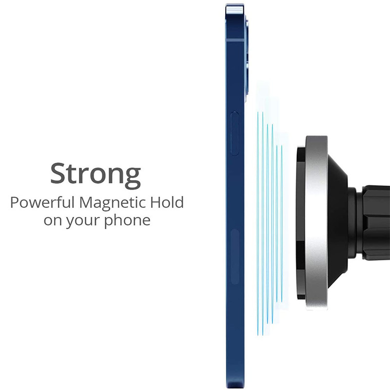 Magnetic Car Mount Wireless Charger 15 Watt 7.5W Compatible With MagSafe