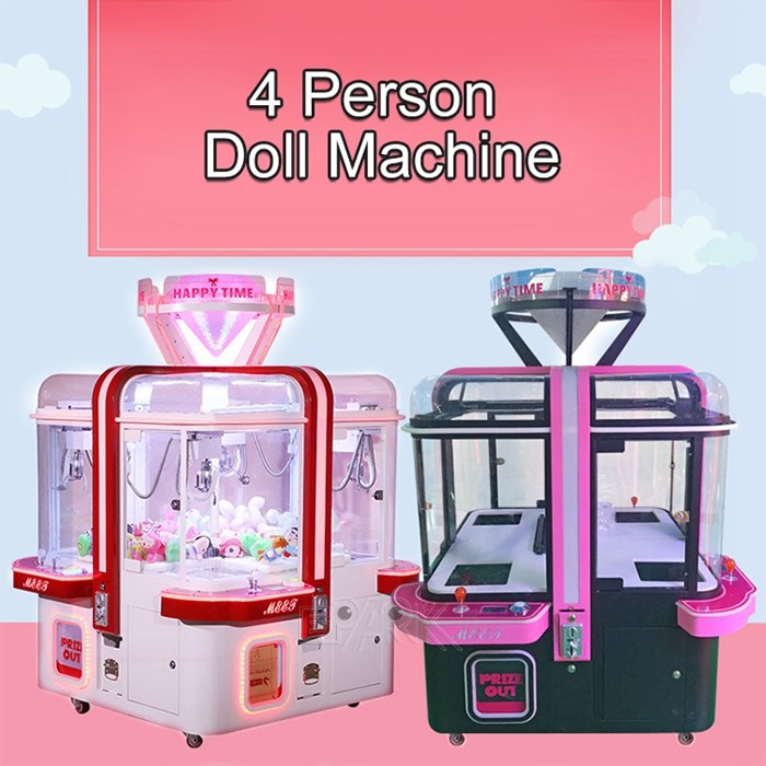 4 Person Claw Crane Machine Commercial Claw Machine