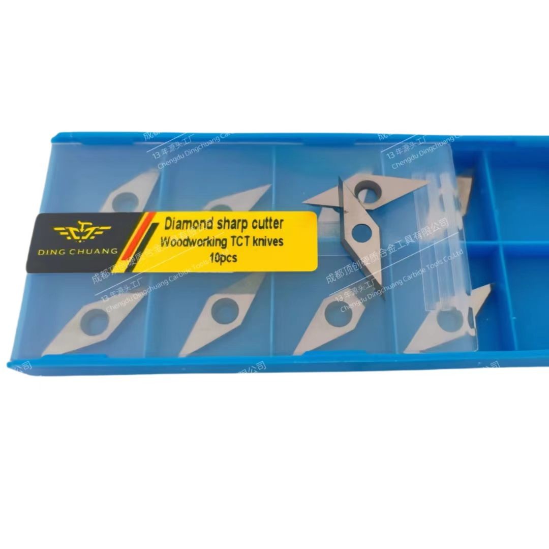 Tungsten Carbide V-Shaped Woodturning Tools Manufacturer Drawing Scribe Blade Hand Tools