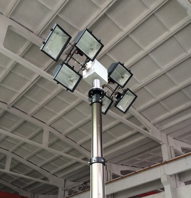 6x1000W Halogen