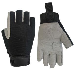 China Hysafety XS-2XL Half Finger Hand Gloves , Outdoor Climbing Gloves on sale