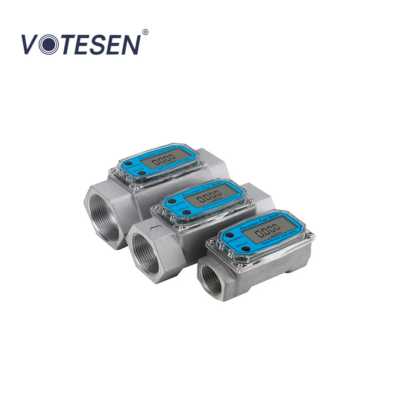 3-4Mpa Digital Pulsar Turbine Flow Sensor Electronic Turbine Meter DN4-DN200mm