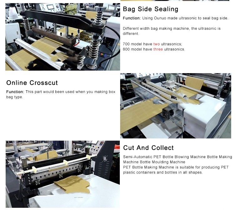 Fully Automatic Non Woven Bag Making Machine Hine Computerized 2500KG