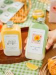 400ml Biodegradable Plastic Juice Bottles Boba Tea Container