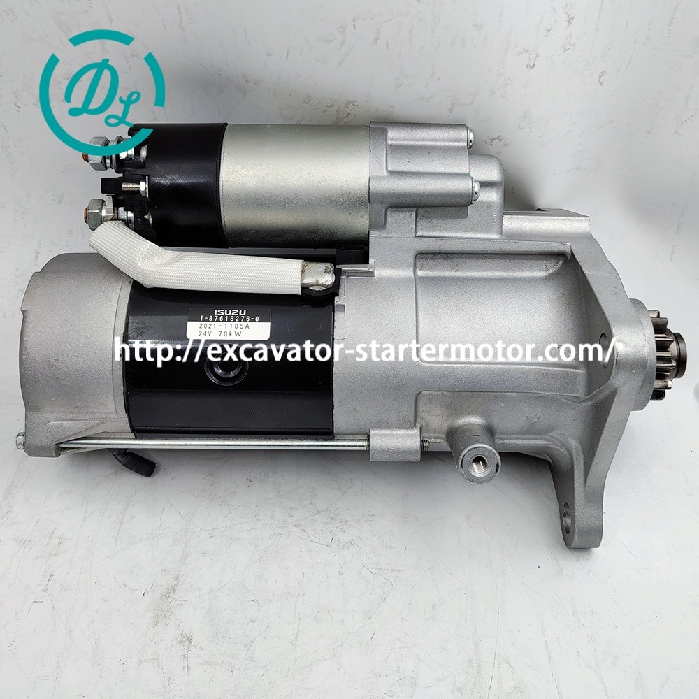 1-87618276-0 1-81100341-0 Starter Motor ZX470-3 Excavator 6WG1 Engine