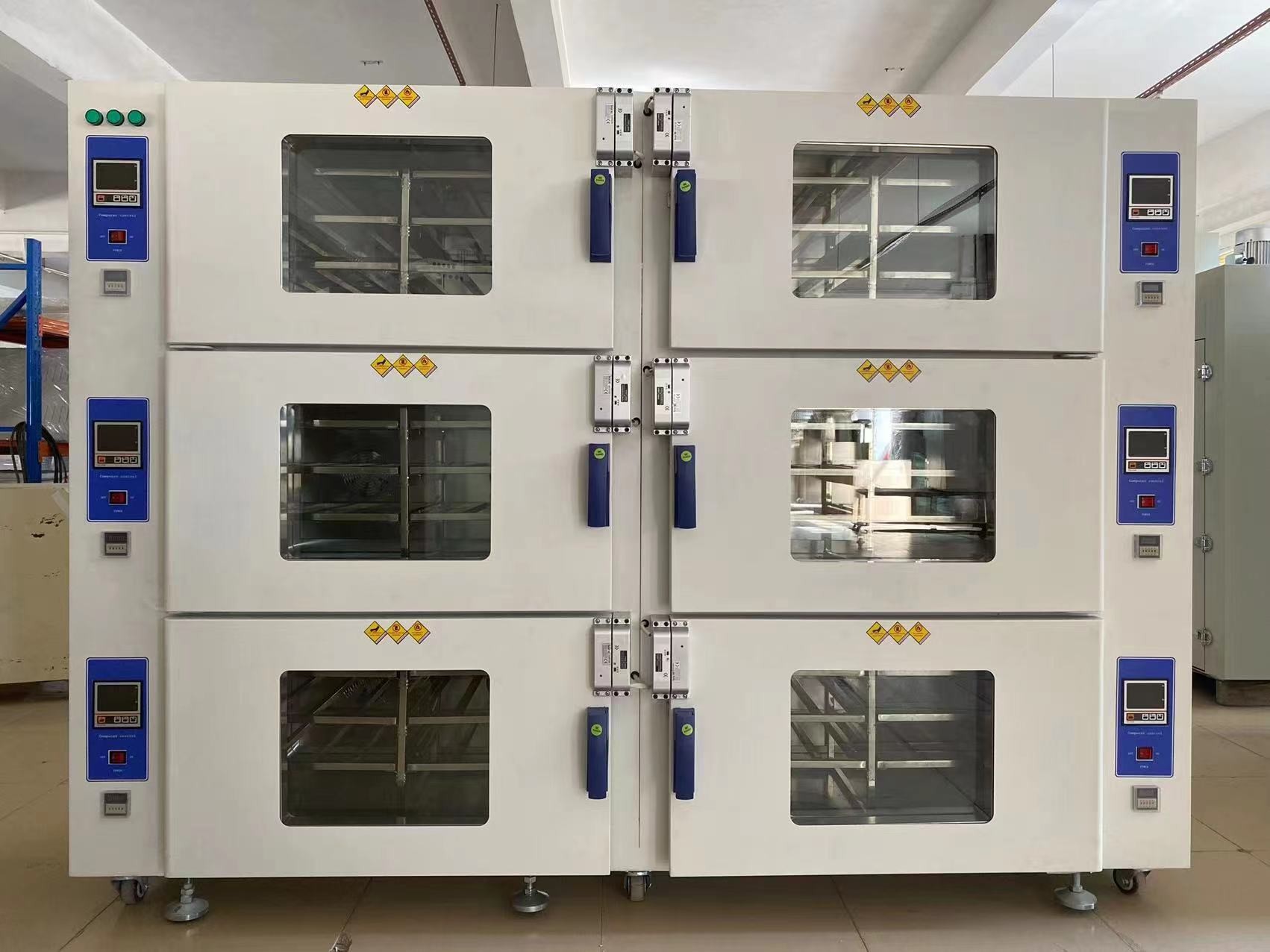 9-12KW Industrial Drying Oven Baking Oven High Temperature With Multi Chambers