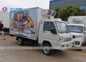China 1000kg 90 Km/H Refrigerator Van Truck Ice Cream Delivery wholesale