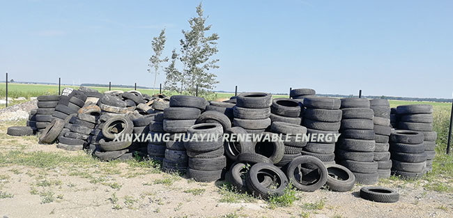20 Ton Small Pyrolysis Plant Huayin Tyre Recycling To Diesel