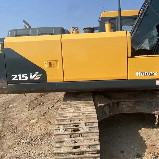 R215VS Excavator Hyundai Middle Used Excavator 0.92m3 Bucket Capacity