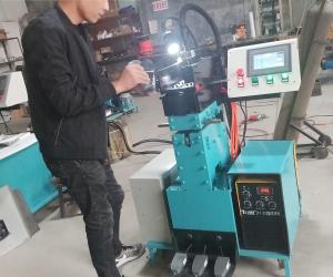 China AC Motor Butt TIG Seam Shear End Welder Machine 75~550mm/min wholesale