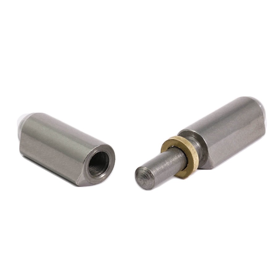 4 '' Weld On Bullet Hinge Alloy Heavy Duty With Grease Nipple 80mm