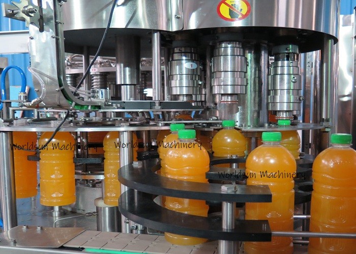 Full Automatic Fruit Juice Filling Machine 2000BPH Capacity fruit juice bottling machine