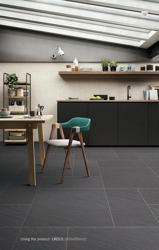 Gray Firbrick Floor Tiles And Indoor Wall 60x60cm Porcelain Full Body Tiles For Apartment Renovation
