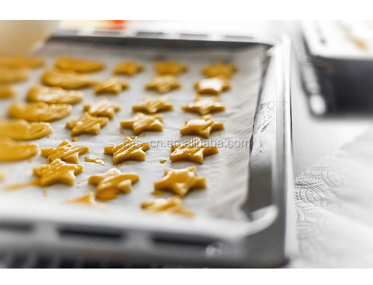 400x600 Mm Metal Sheet Pan Wire-In-The-Rim Tray 0.9mm Thickness Oven Baking Pan
