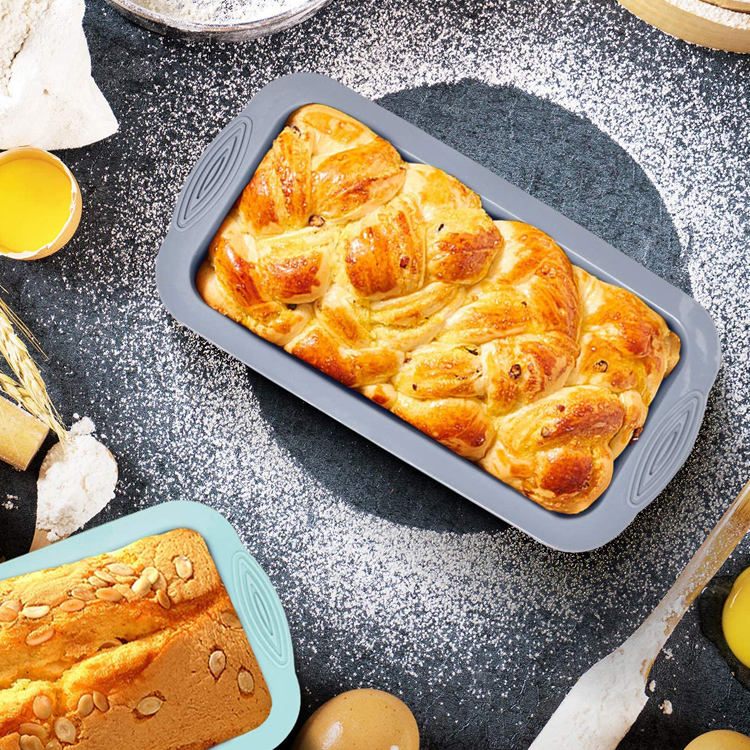 French Toast Bread 9.9" X 4.7" Silicone Cake Baking Mold Custom Nonstick