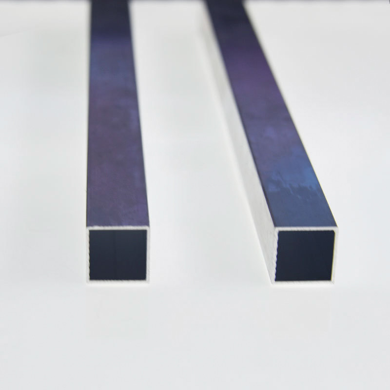 Industrial Aluminum Pipe , Anodized Aluminum Rectangular Tubing Anti Corrosive